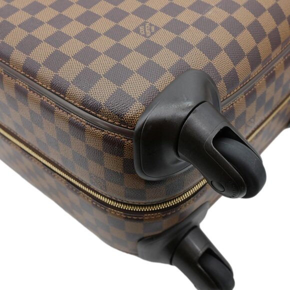 Louis Vuitton  Zephyr 55 Damier Ebene Rolling Suitcase Luggage Brown - Picture 8 of 15